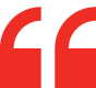 Red quotation marks on a black background.